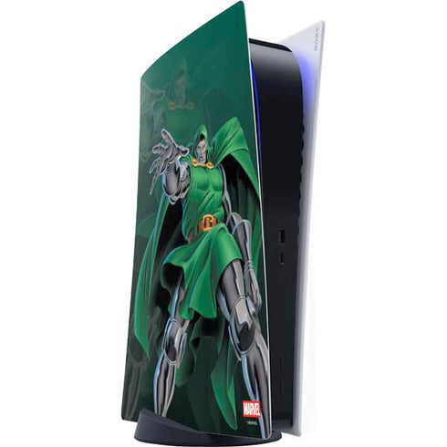 Marvel Dr. Doom Lord Doom PS5 Digital Edition Console Skin